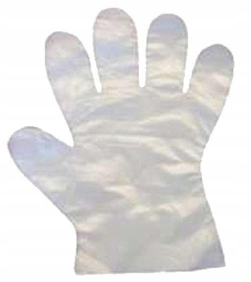 

Rękawice foliowe Jednorazowe Hdpe 100szt