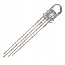 LED 5mm RGB clear - 5 sztuk