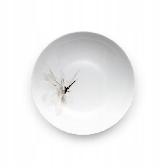 Lubiana Roma Mély Leveses Tányér 22 cm 1 db Porcelán Magnólia