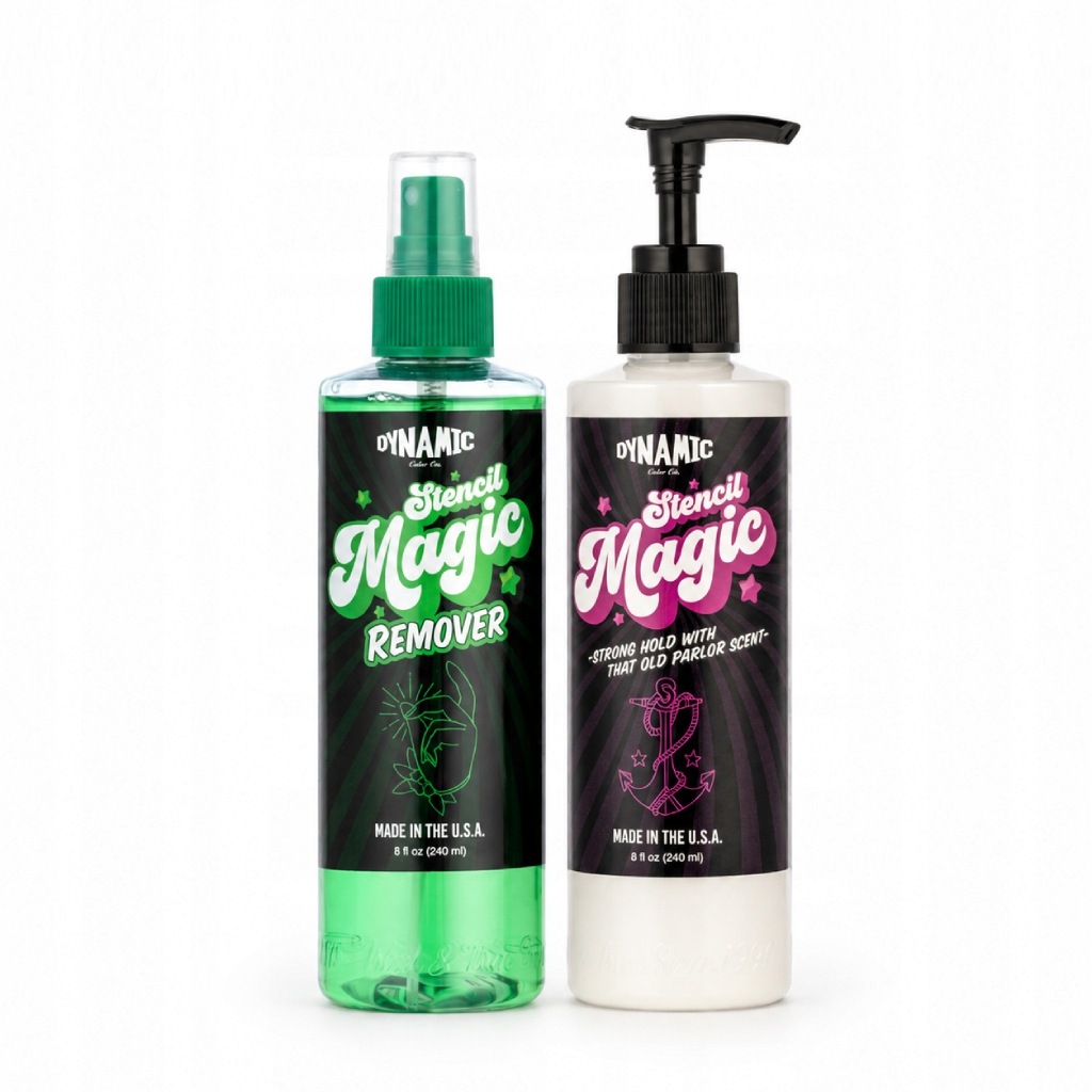 Sada na odrážení Kalki Dynamic Stencil Set 2x240 ml