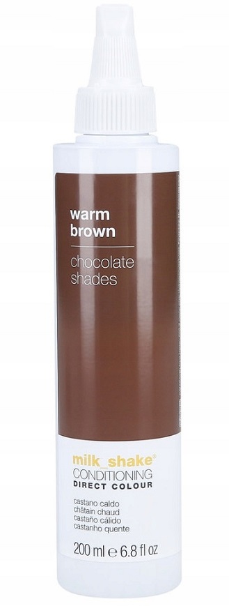 

Milk Shake Warm Brown Odżywka Toner Farba żel 200