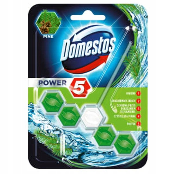 

Domestos Power5 zawieszka do Wc Pine 55g
