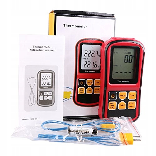 

Miernik temperatury Termometr 2xTermopara Jktenrs