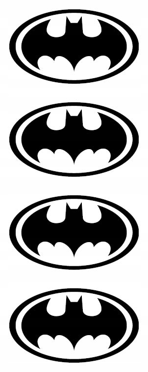 

Naklejki Batman na motocykl 7x4cm 4 szt