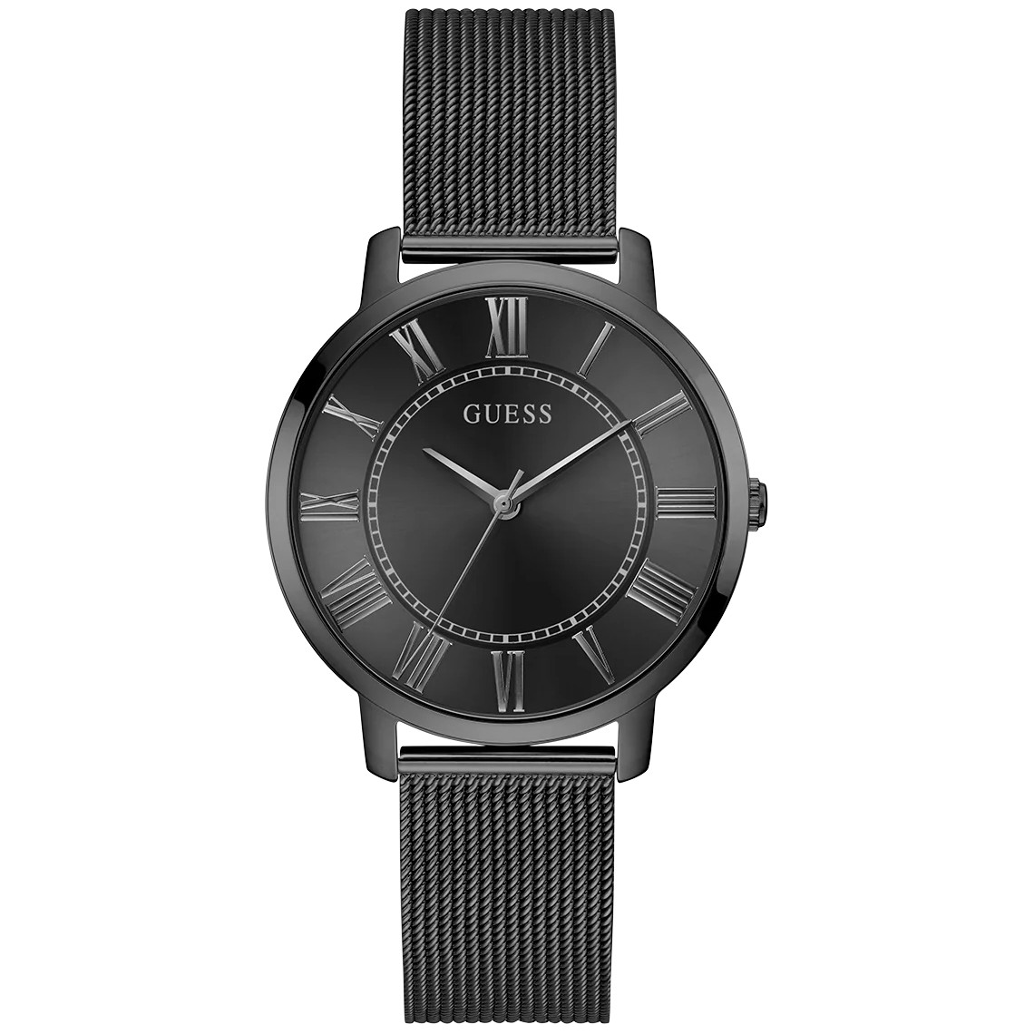 Pánské Hodinky Guess GW0832G2 černý náramek