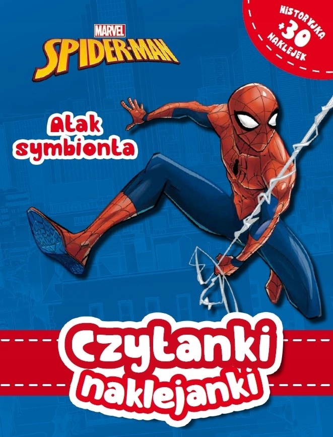 

Czytanki naklejanki. Atak symbionta. Marvel