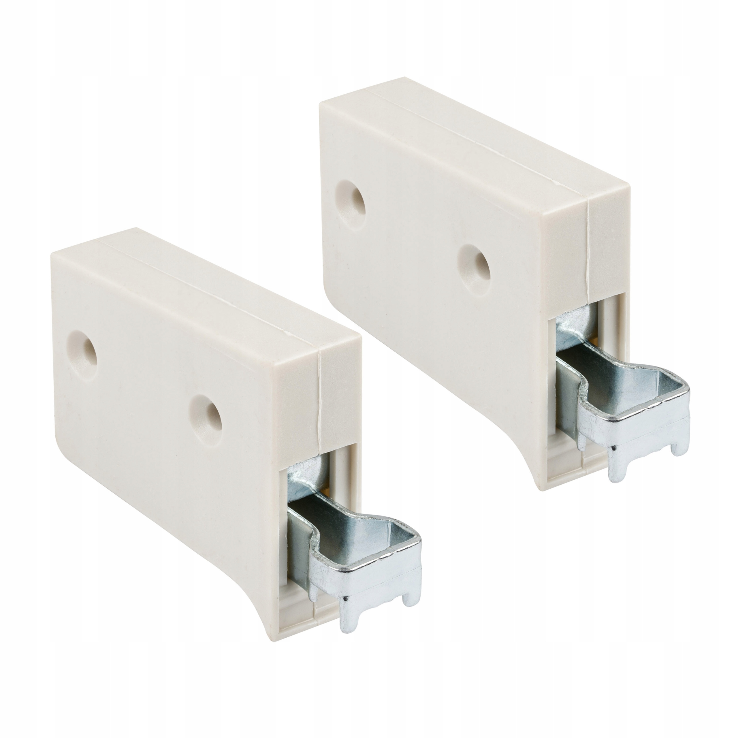 ZAWIESZKA MEBLOWA REGULOWANA DO SZAFEK BIAŁA 1KPL.