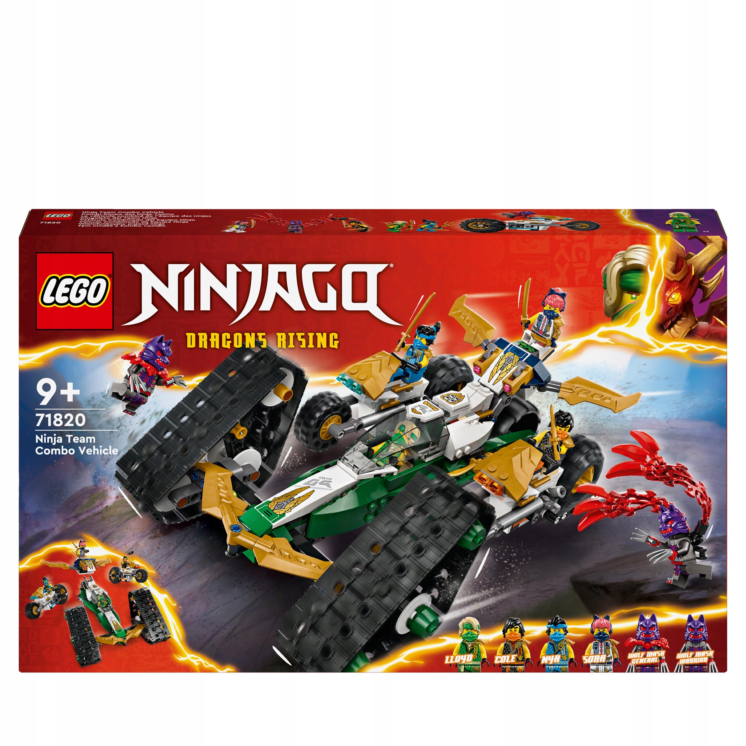 Lego Ninjago 71820 Multifunkční ninja vozidlo
