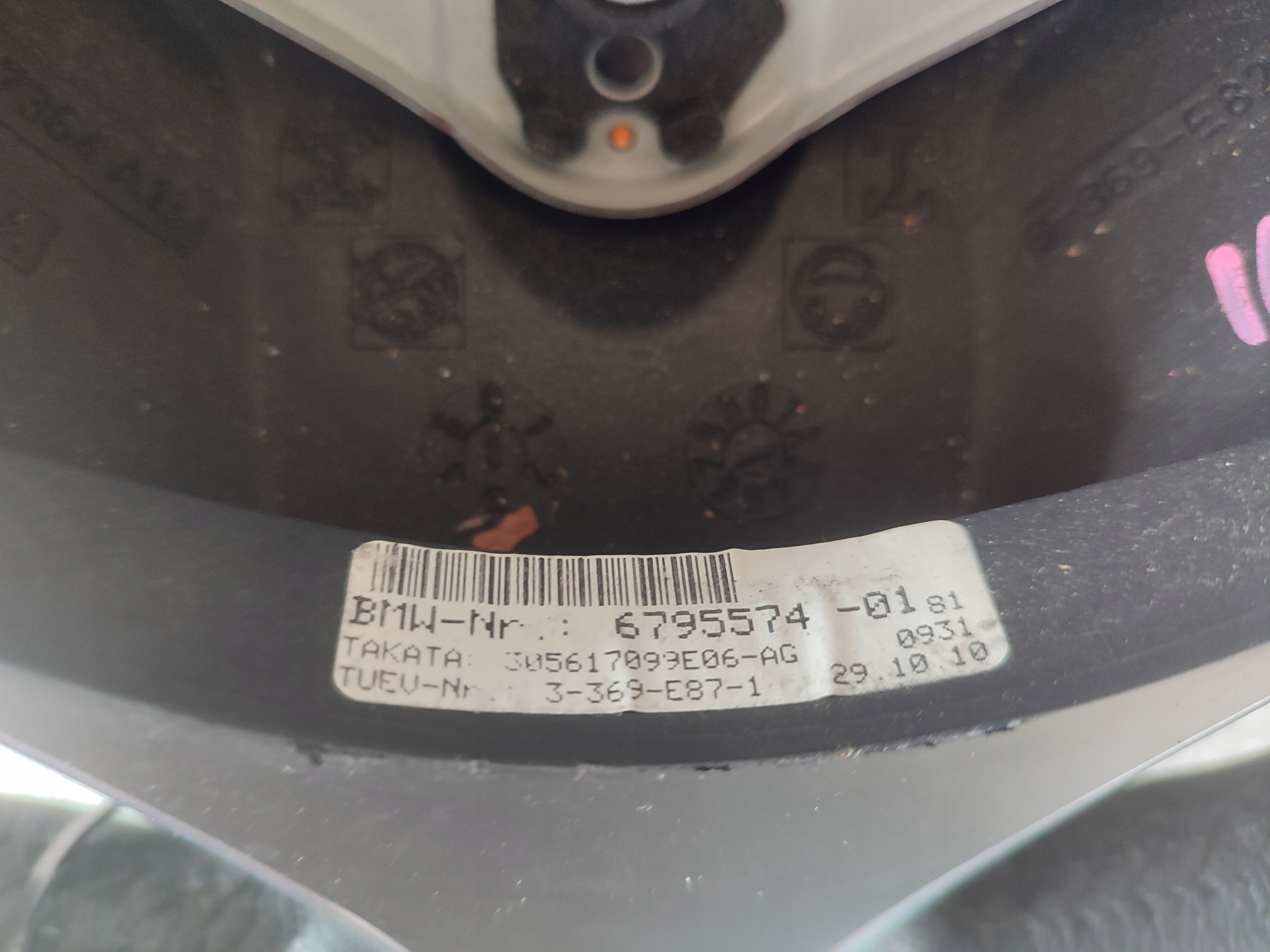 volant MULTIFUNKCYJNA BMW E90 E91 6795574