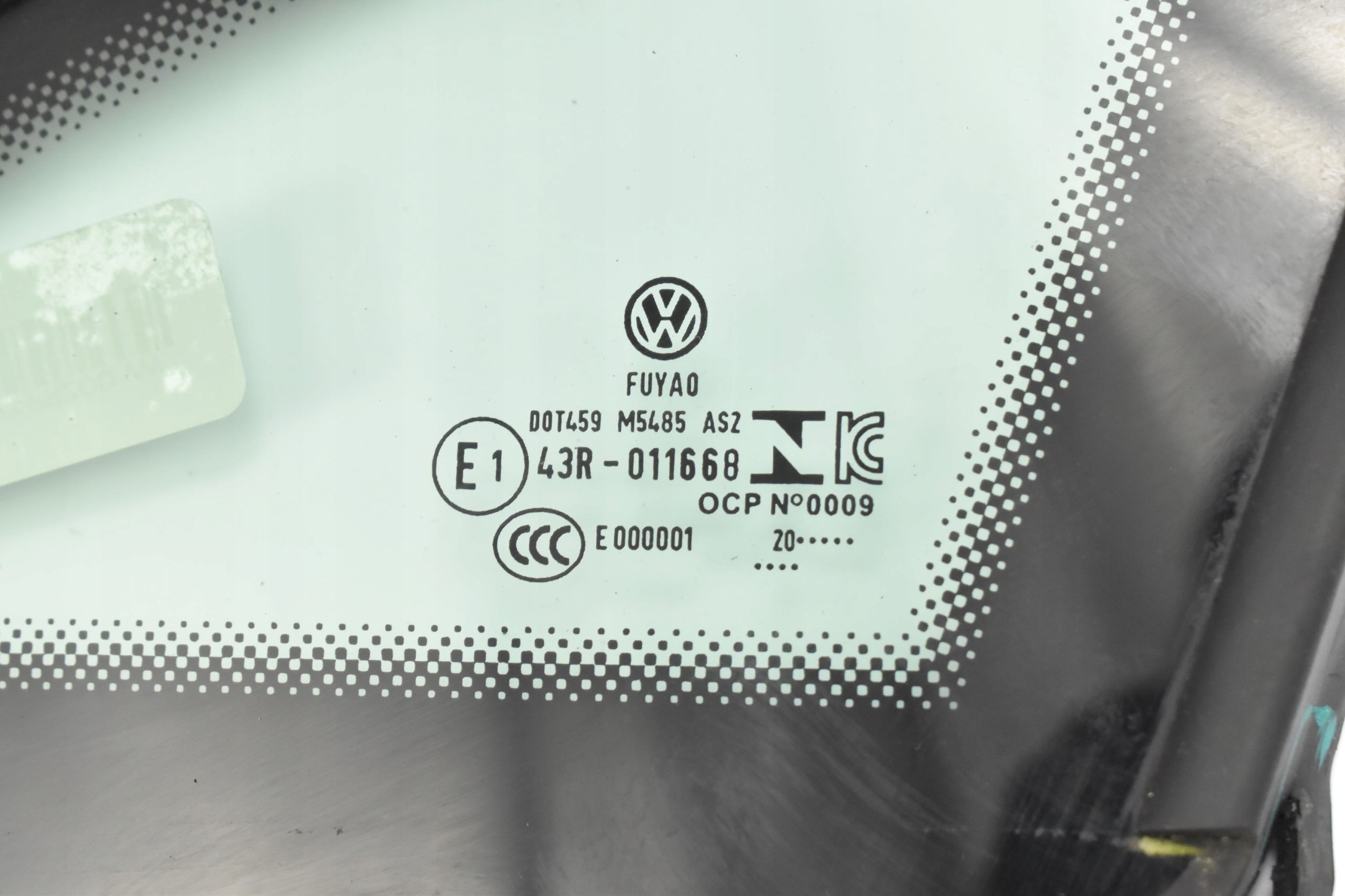 SZYBA KAROSERYJNA LEWY PRZÓD 5H0845411H VW GOLF VIII 8 2020 Stan opakowania zastępcze