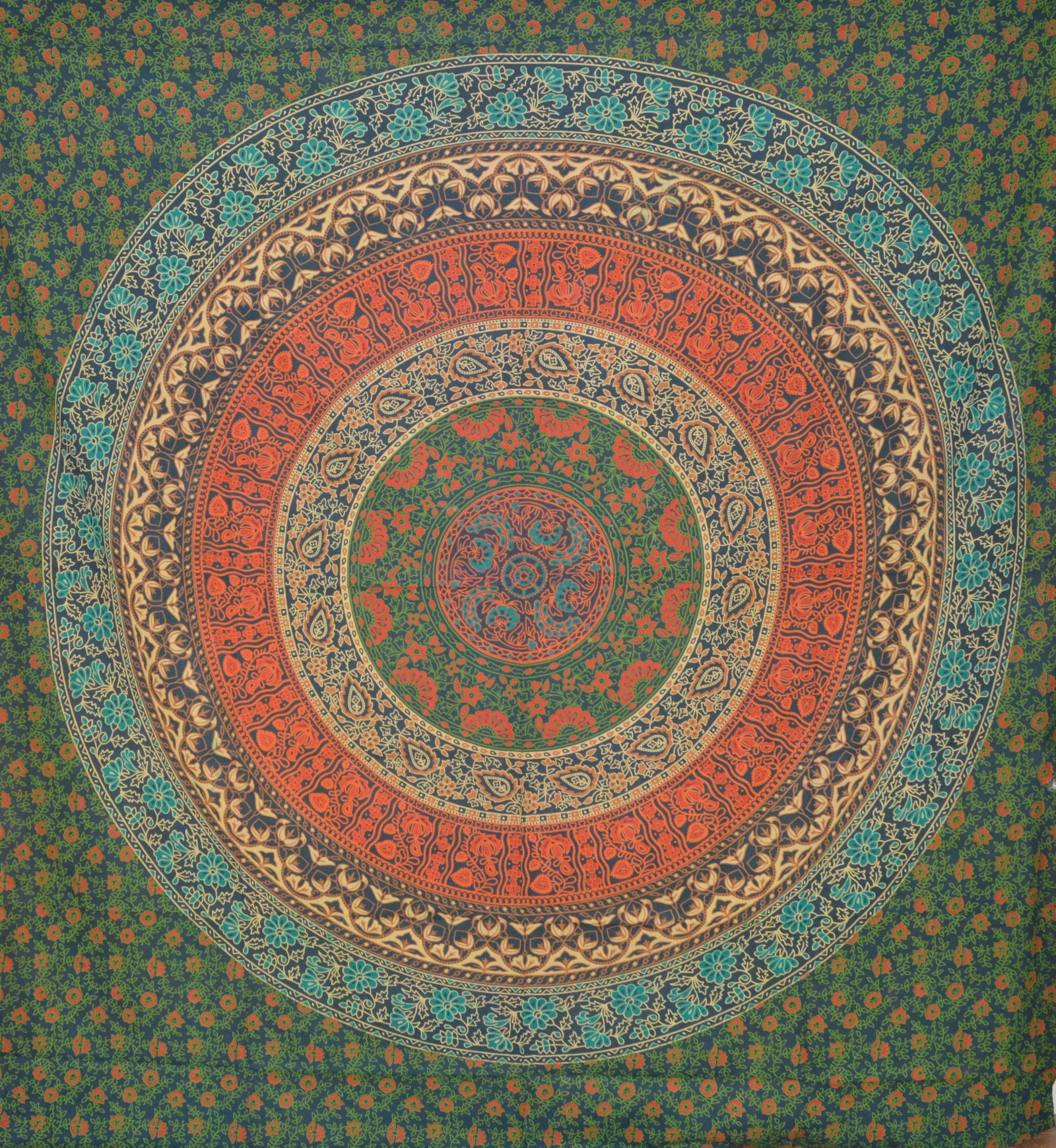 

Indyjska Narzuta XXL batik orient Mandala bawełna