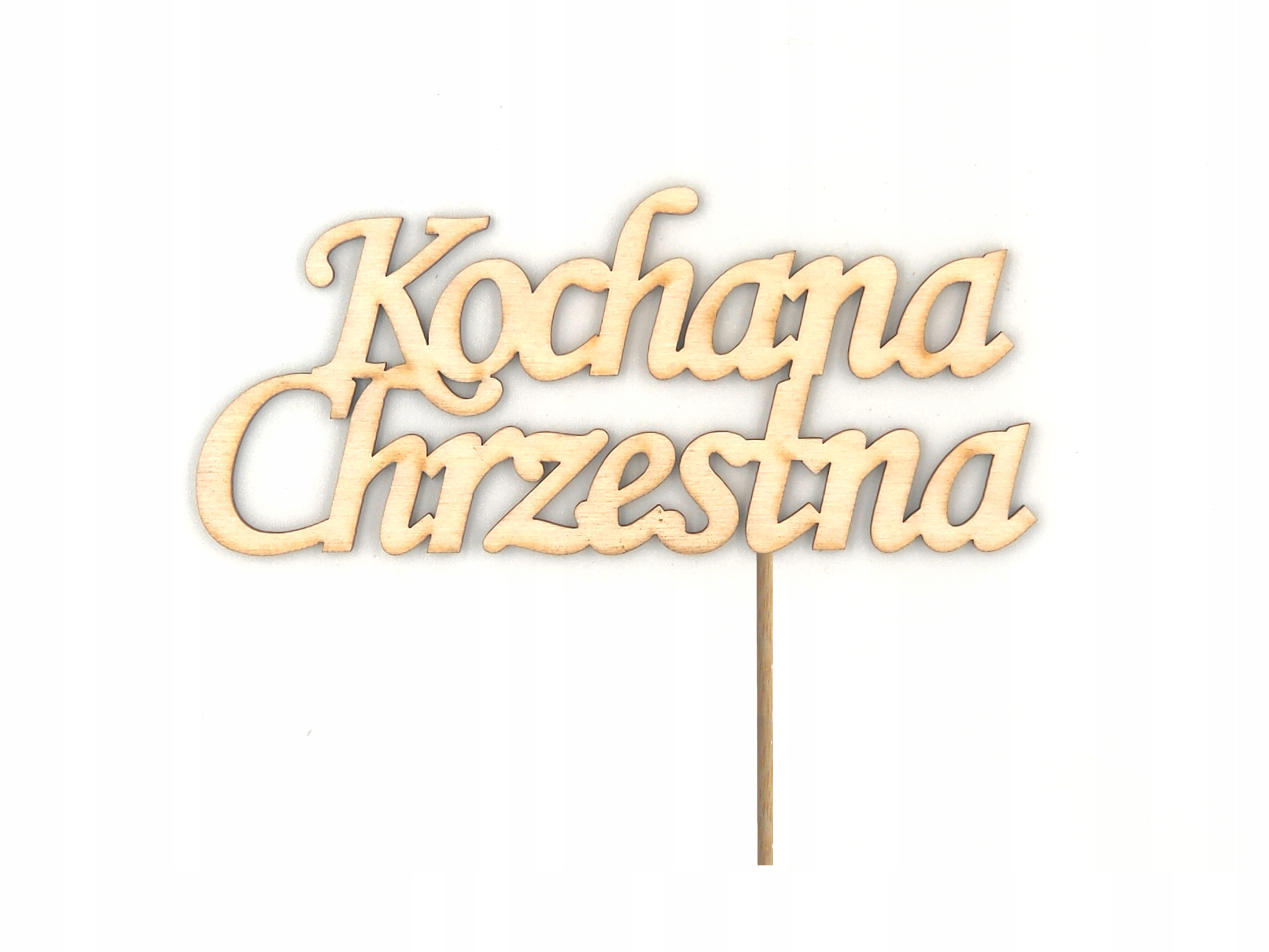 5szt 130z topper napis rocznica lubu sklejka купить с доставкой​ из Польши​  с Allegro на FastBox 8315774281