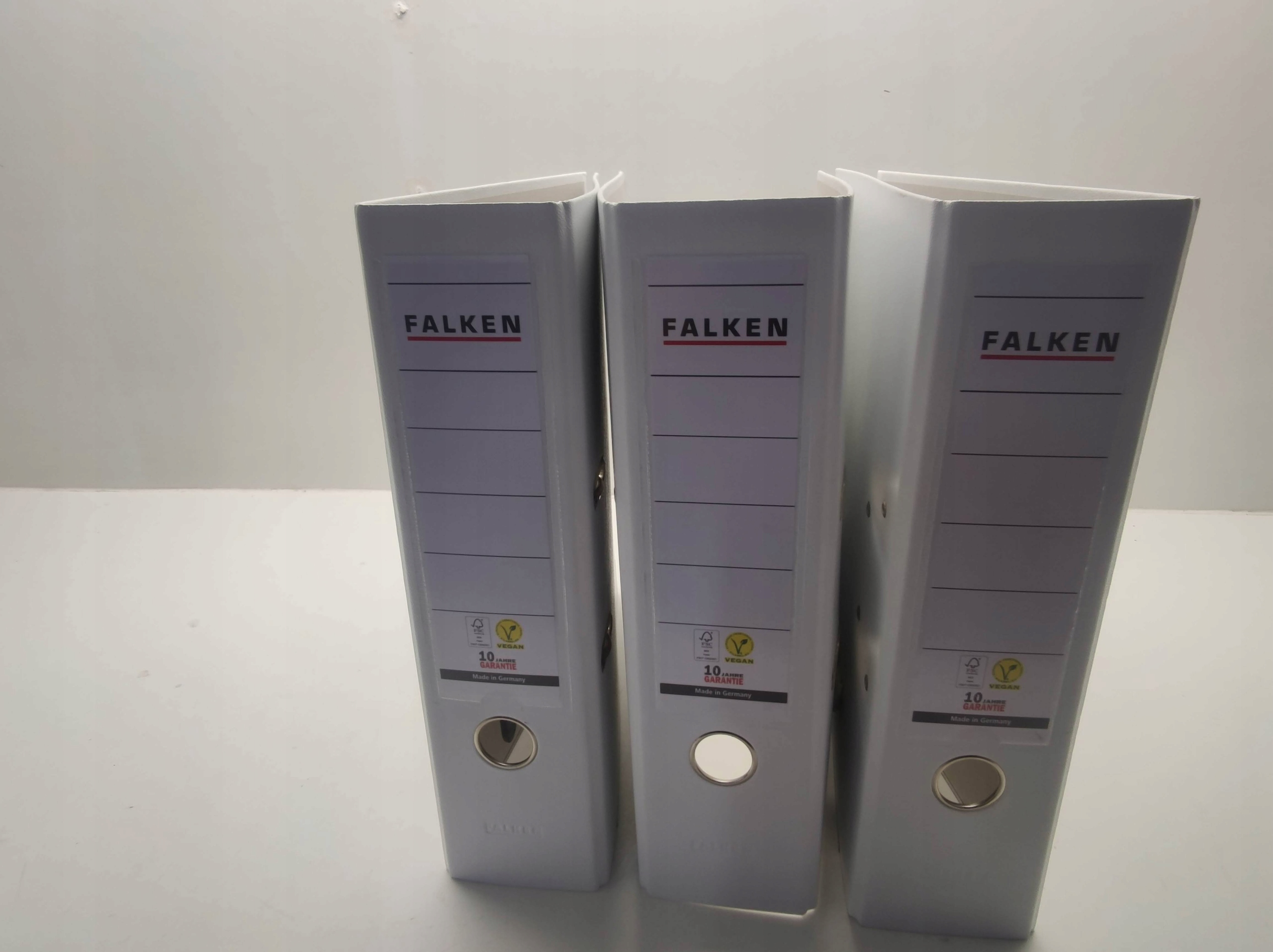 Segregator Falken A4 80 mm dźwigniowy biały Marka Falken