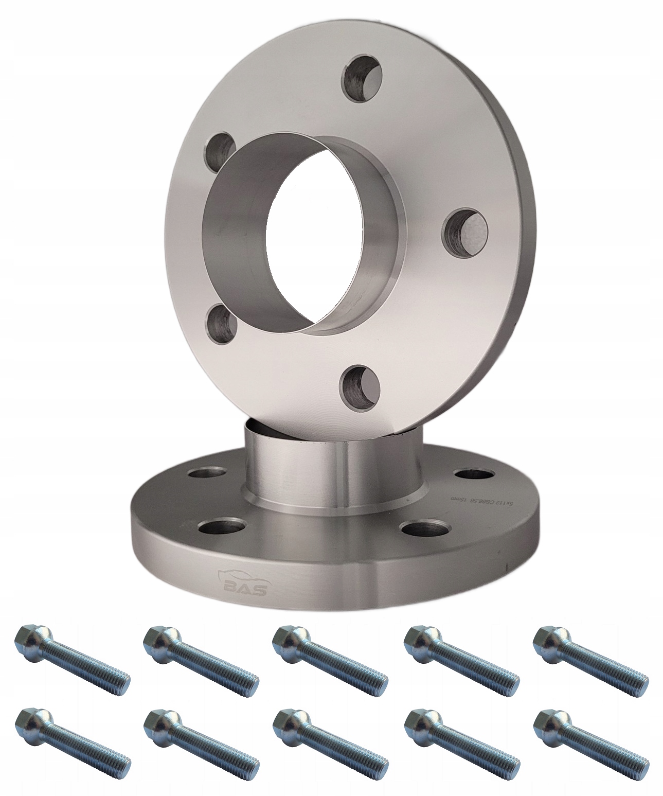 Podložky 5x112 66.5 10 mm skrutky Mercedes Predná časť Dlhá predná náprava 2ks