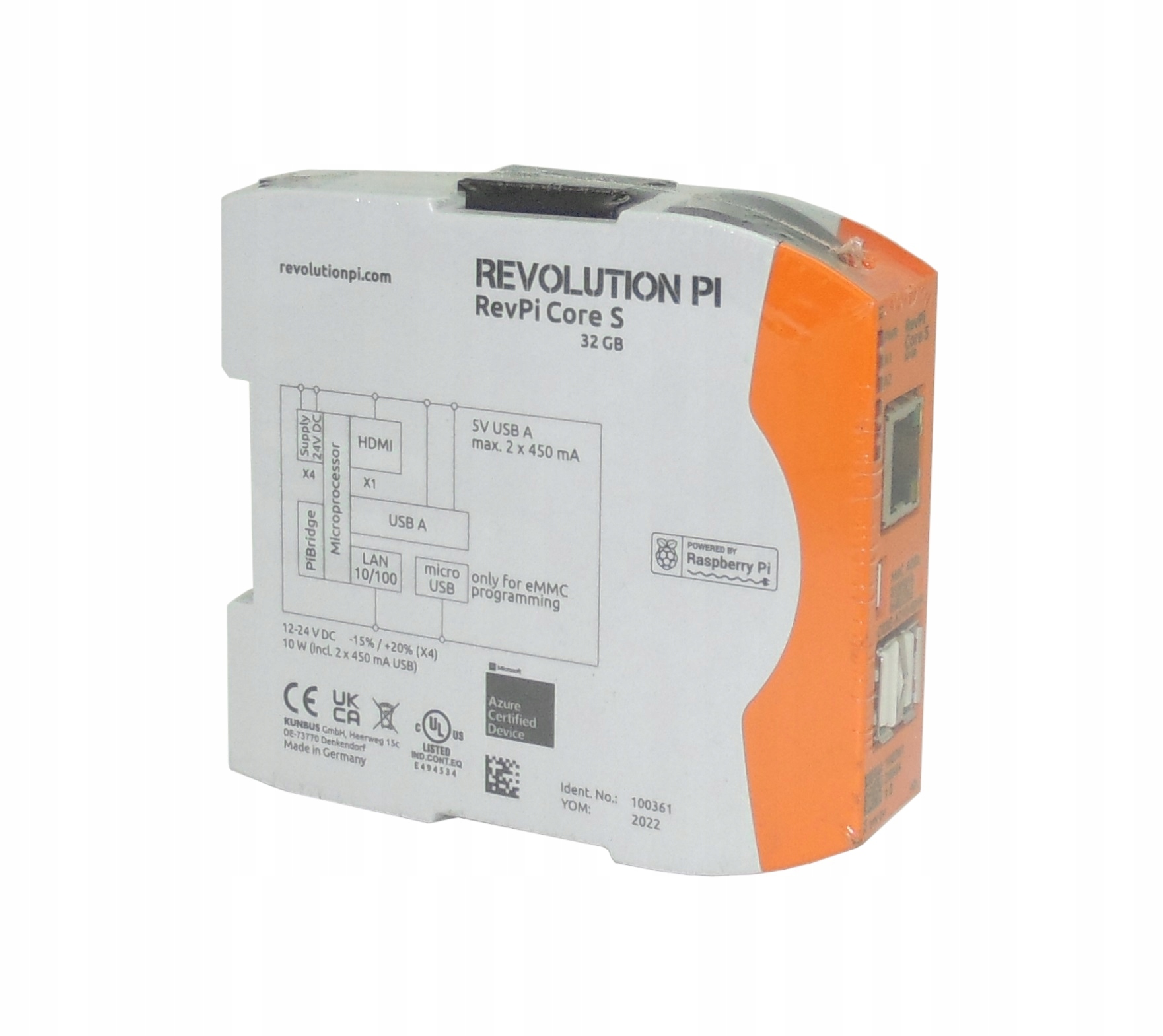 Revolution Pi Raspberry RevPi Core S 32GB PR100361