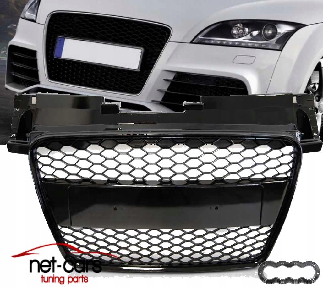 【値下げ！大特価】Audi tt8j ブラック グリル Audi Tt 8j Grill - Niska cena na Allegro
