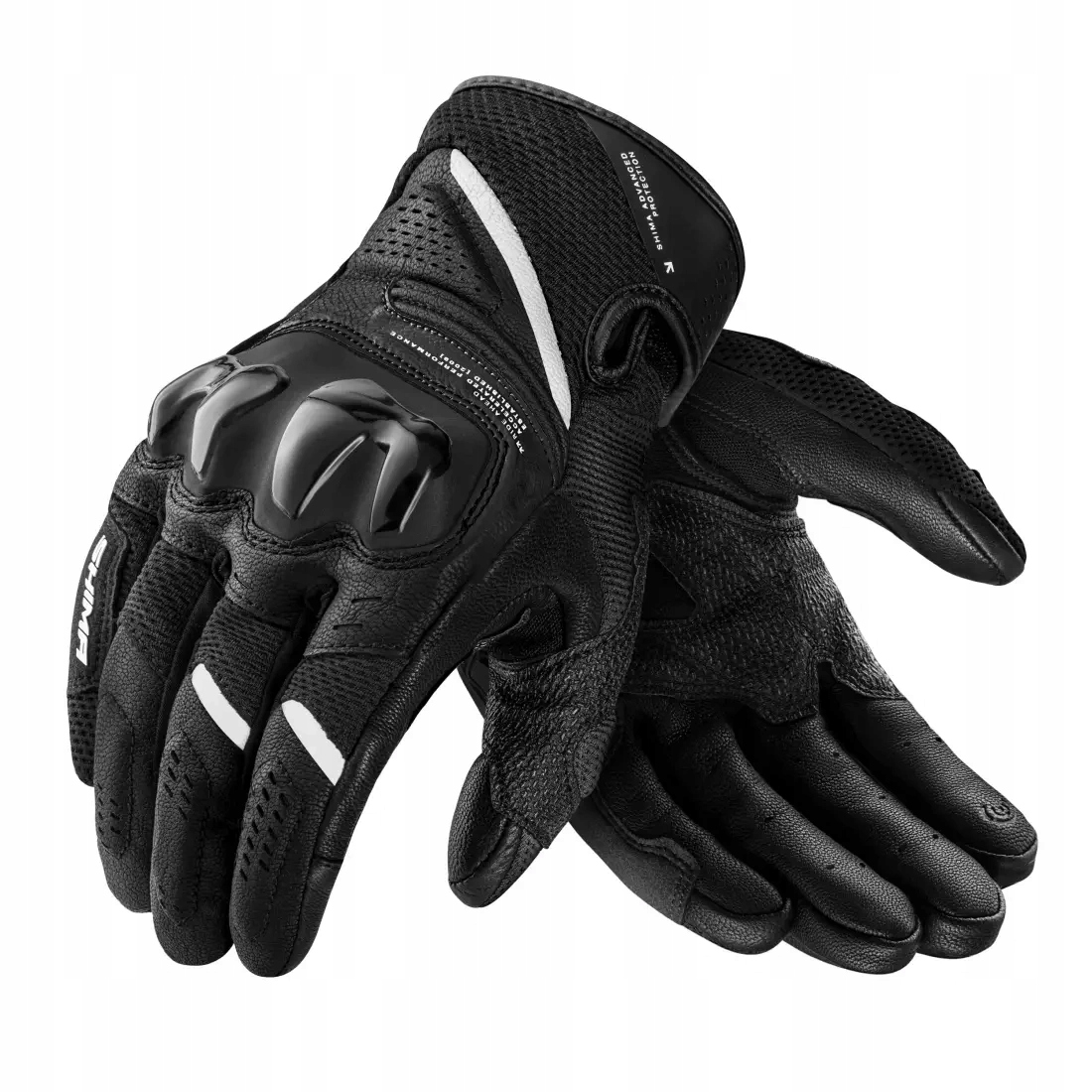 Motocyklové rukavice Shima Spark 3.0 Men Blk/wht S