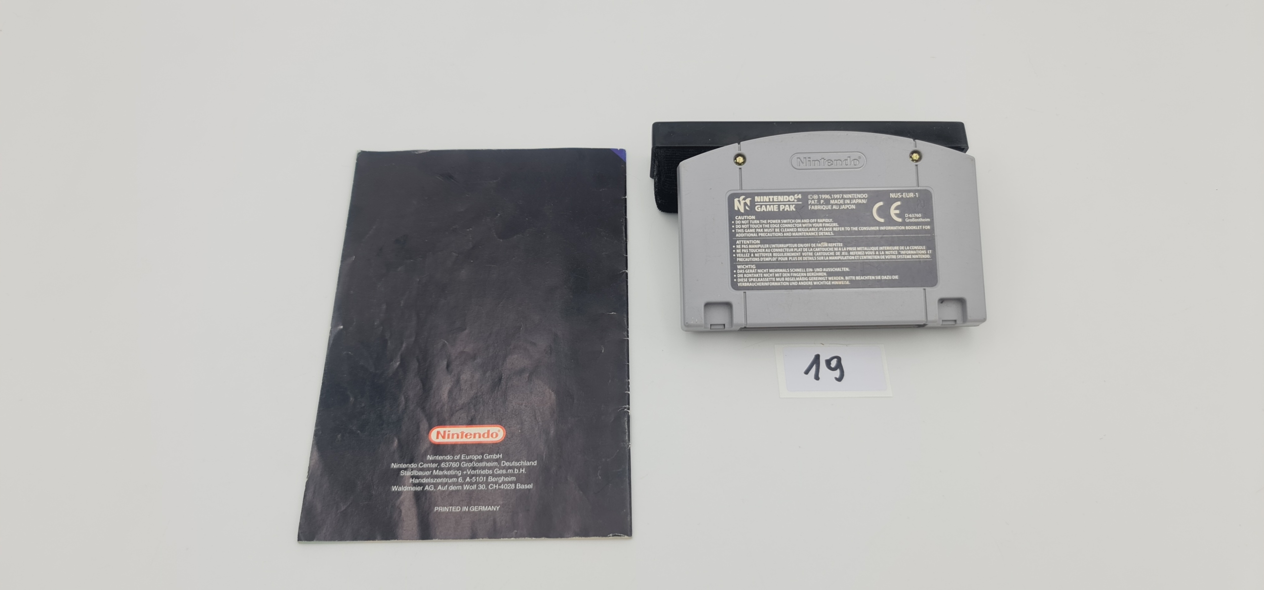 NINTENDO 64 SUPER MARIO 64 + KSIĄŻECZKA ORYGINAŁ Producent Nintendo