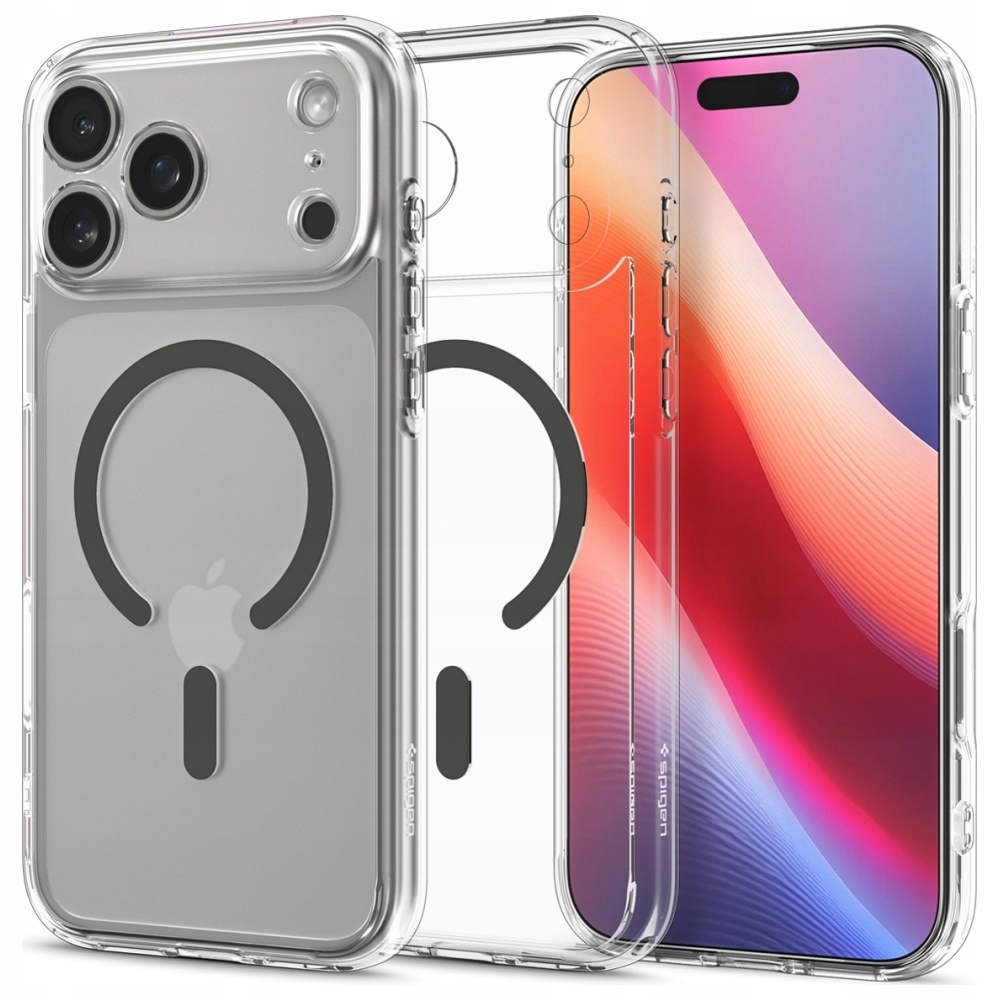 Pouzdro Spigen Ultra Hybrid Mag MagSafe pro iPhone 17 Pro grafitové