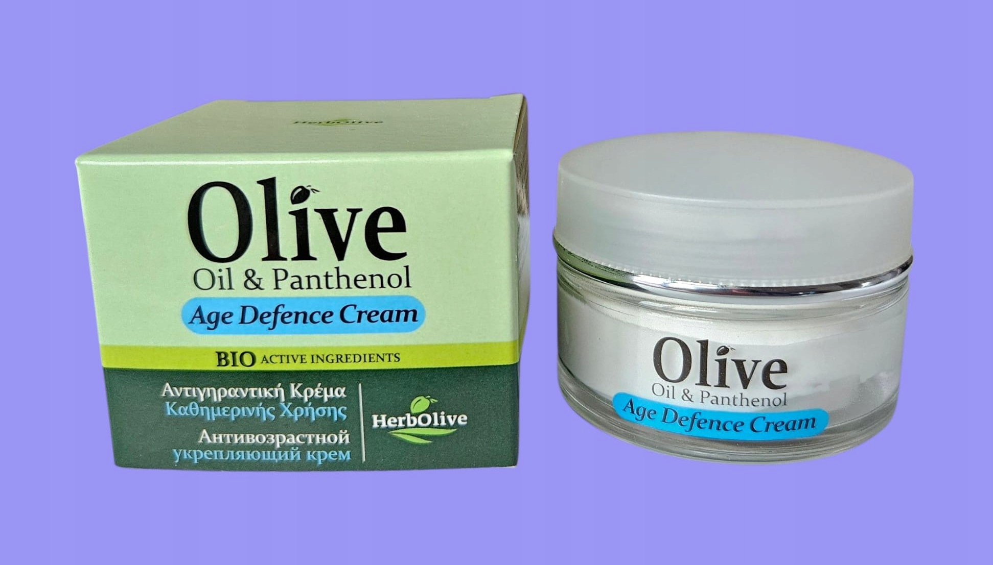 Herbolive pleťový krém proti stárnutí s panthenolem