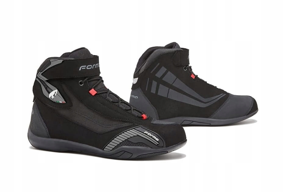 Motocyklové Topánky Forma Genesis Čierne Pánske Krátke Mestské Čierne