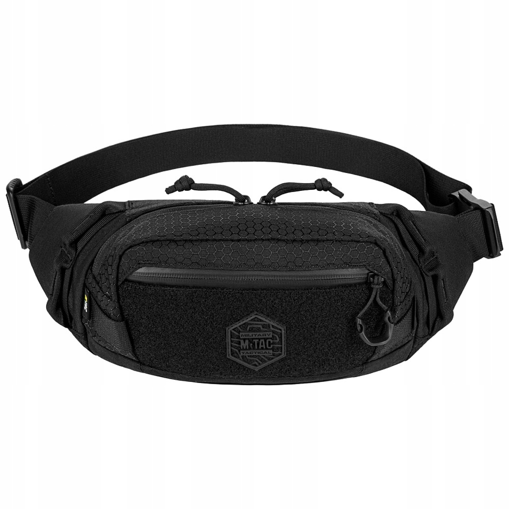 Bederní taška Ledvinka Brašna Edc M-Tac Tactical Waist Bag Hex Black