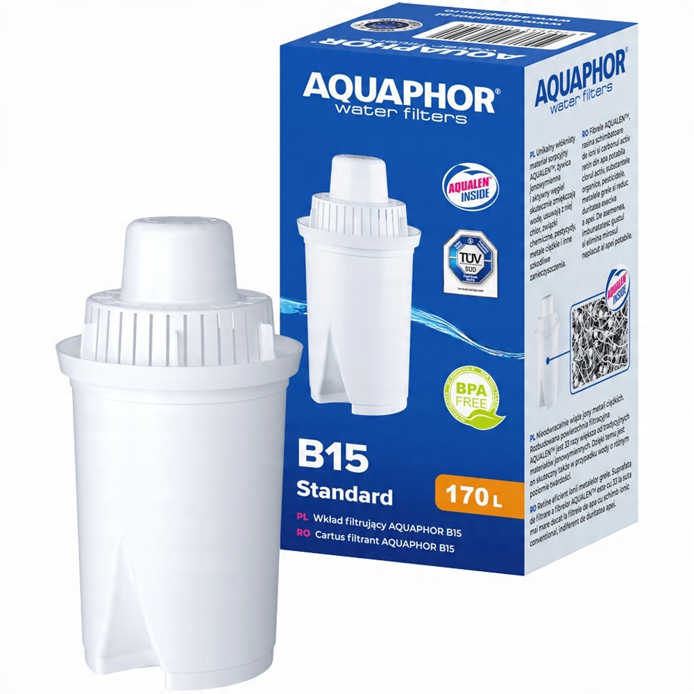

Filtr Do Wody Aquaphor Wkład Filtrujący B15 Brita