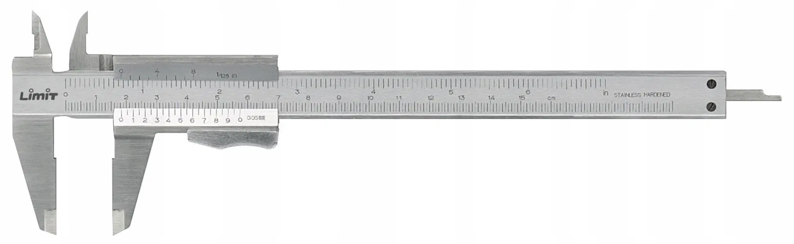 Analogové posuvné měřítko s blokovacím tlačítkem 150 mm Limit