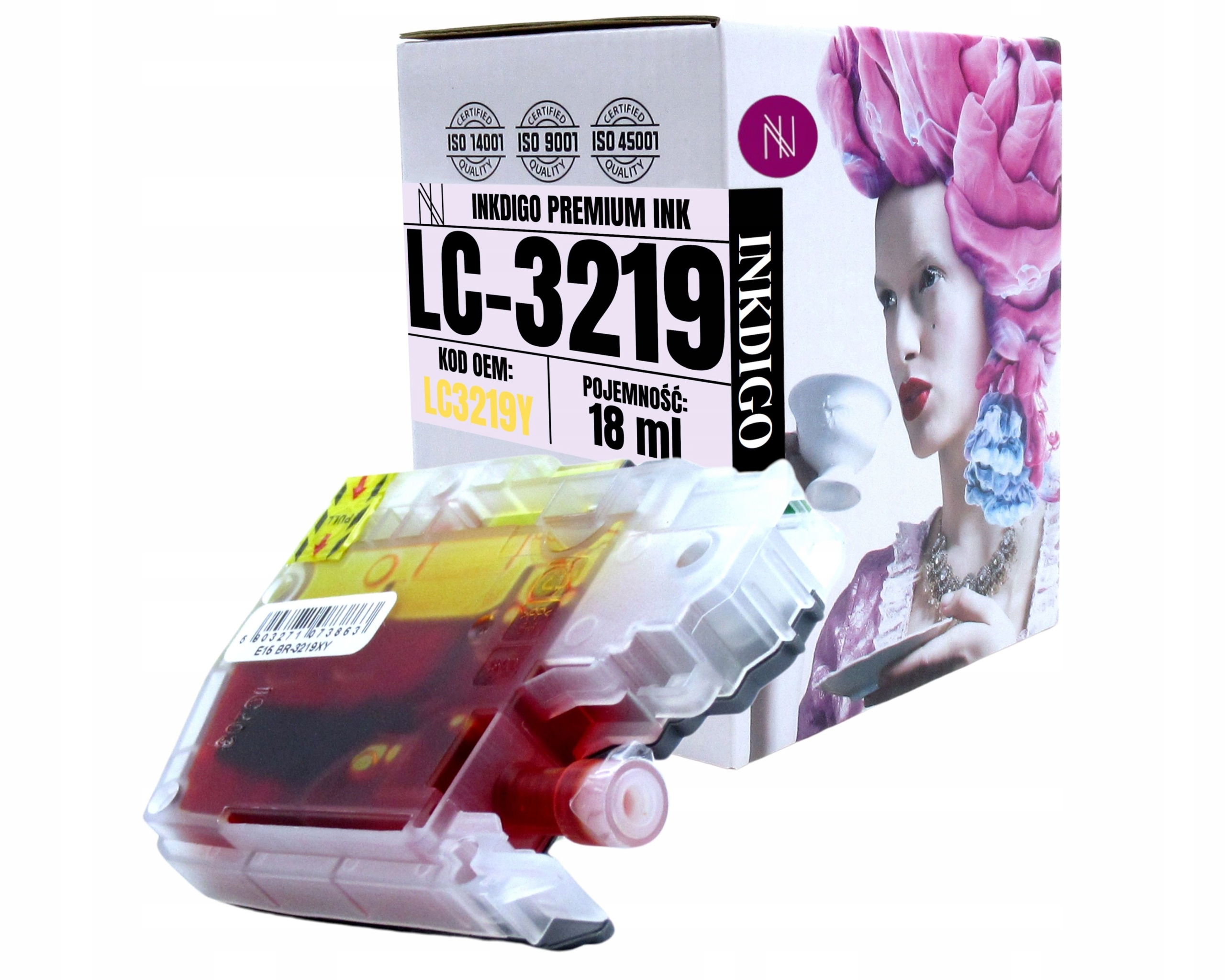 TUSZ LC3219XL DO BROTHER J5335DW J5730DW J6530DW Pasuje do Brother