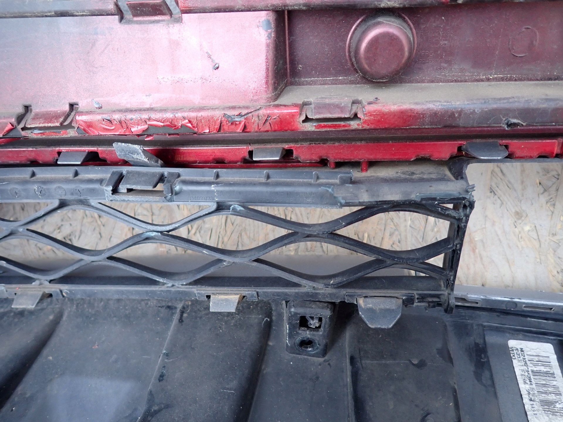 bumper front front MG HS 2018-2023R