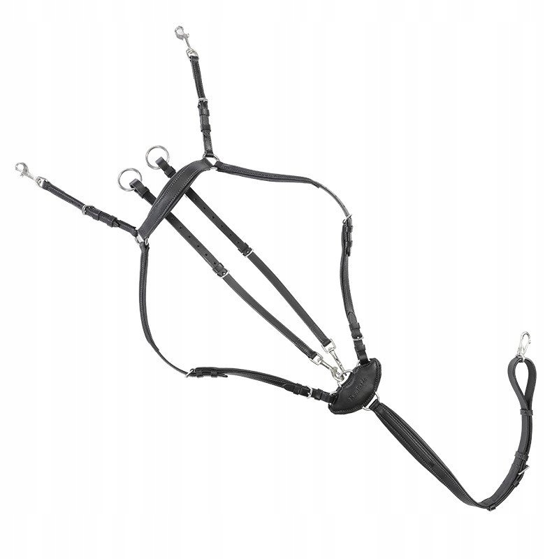 Napierśnik z wytokiem DEKOR - Kavalkade Full brązowy ciemny