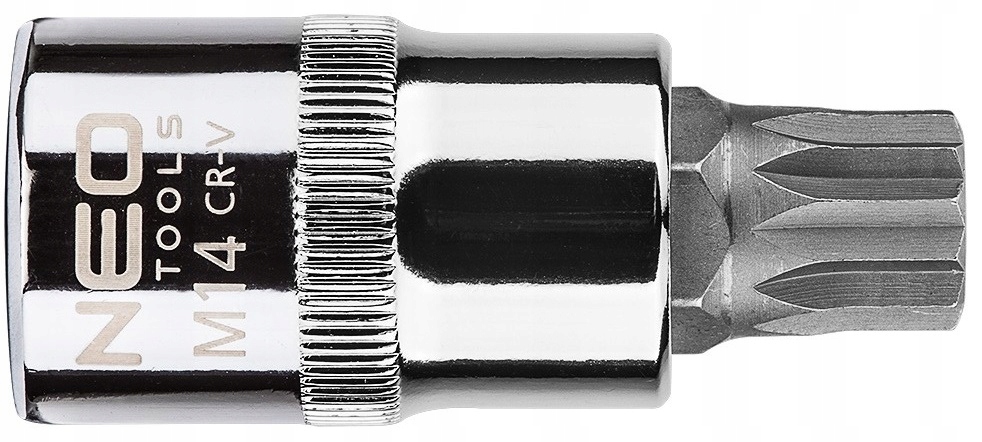 

Neo Tools Koncowka Spline Na Nasadce 1/2, M14 X 55