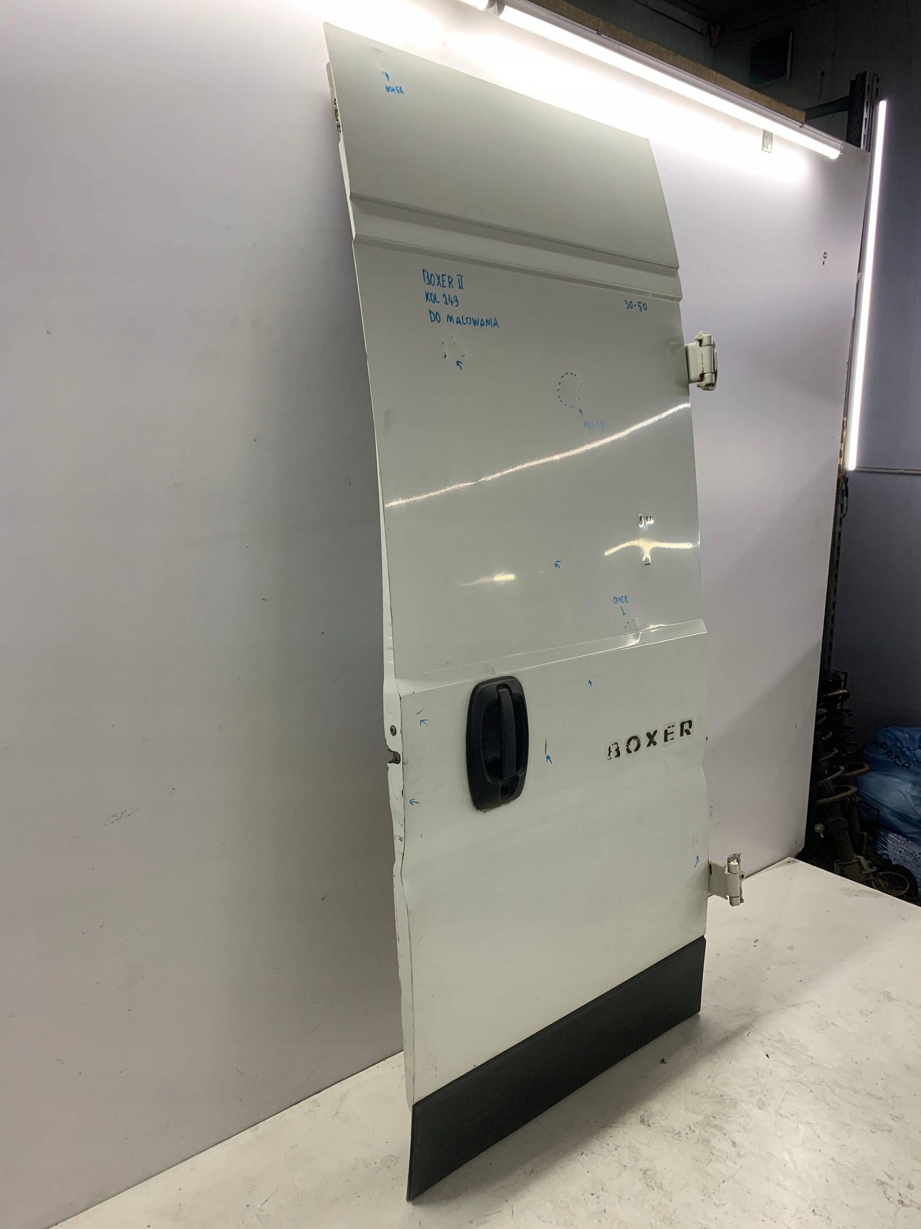 door right rear part right rear. JUMPER II 2012 colour 249
