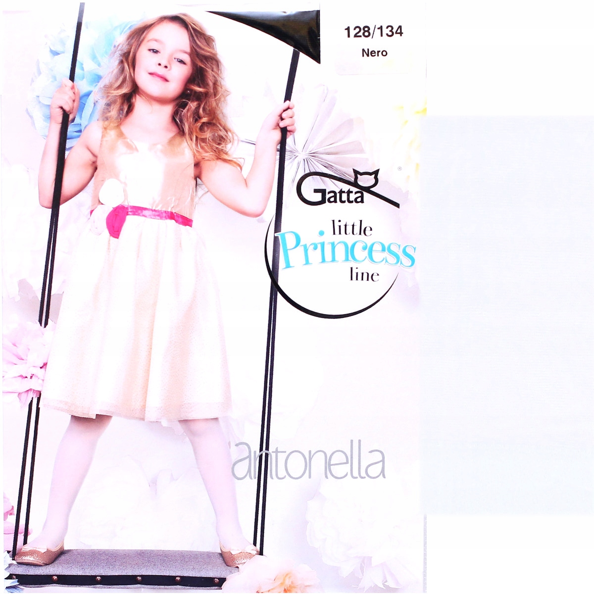 

Gatta Antonella rajstopy gładkie 116/122 bianco Li