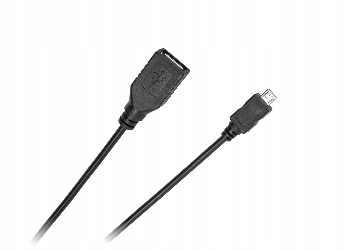 Kabel Usb micro Usb gniazdo- wtyk 0. 2m Standard Lechpol Electronics