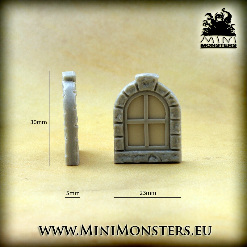 OKNA SET2 - 10szt. - Warhammer, Fantasy, Scenery