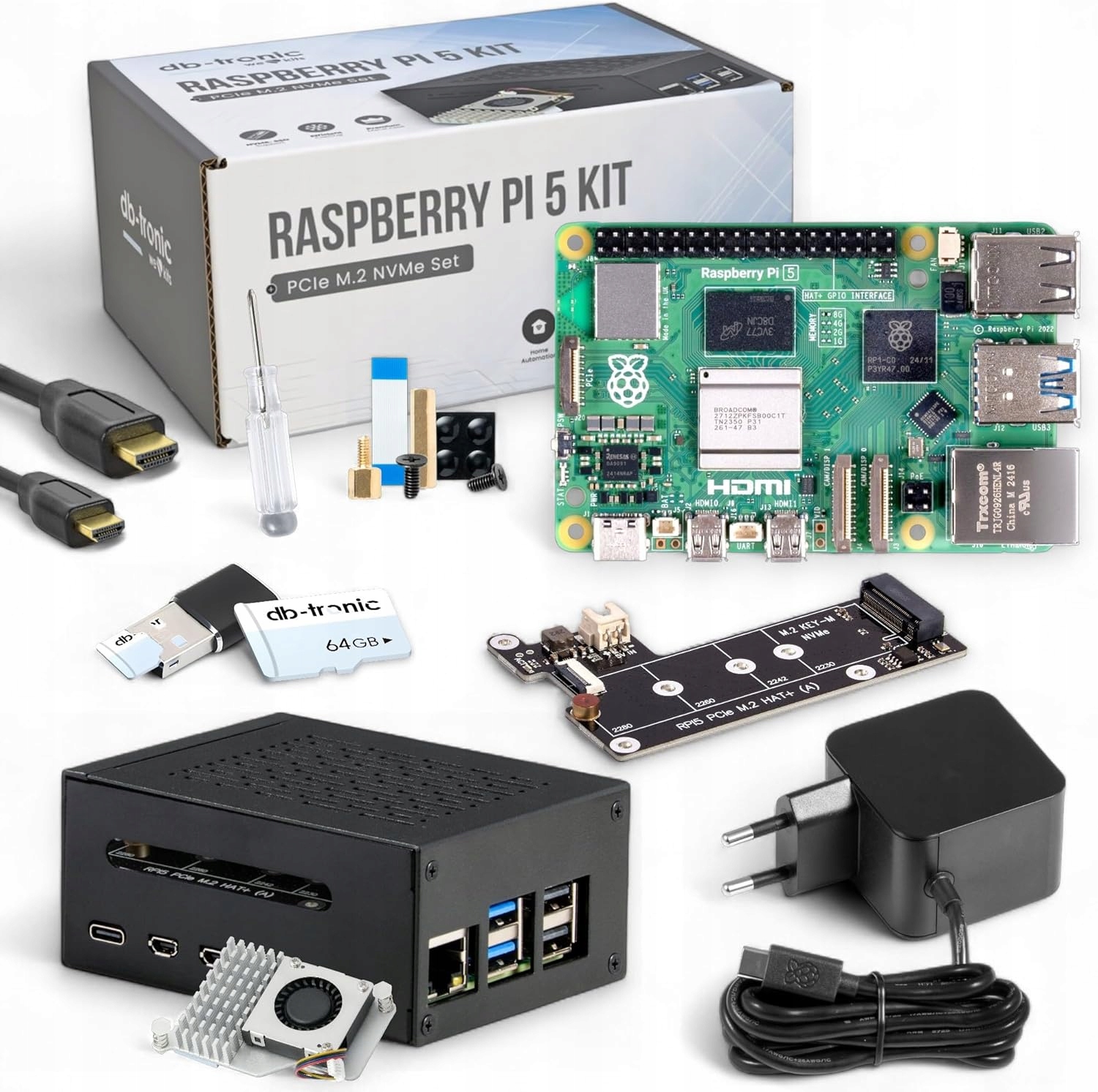 Mikrokomputer Raspberry Pi 5 8 GB