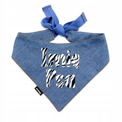 Levně Nákrčník Denim s jménem psa Psiakrew Zebra L