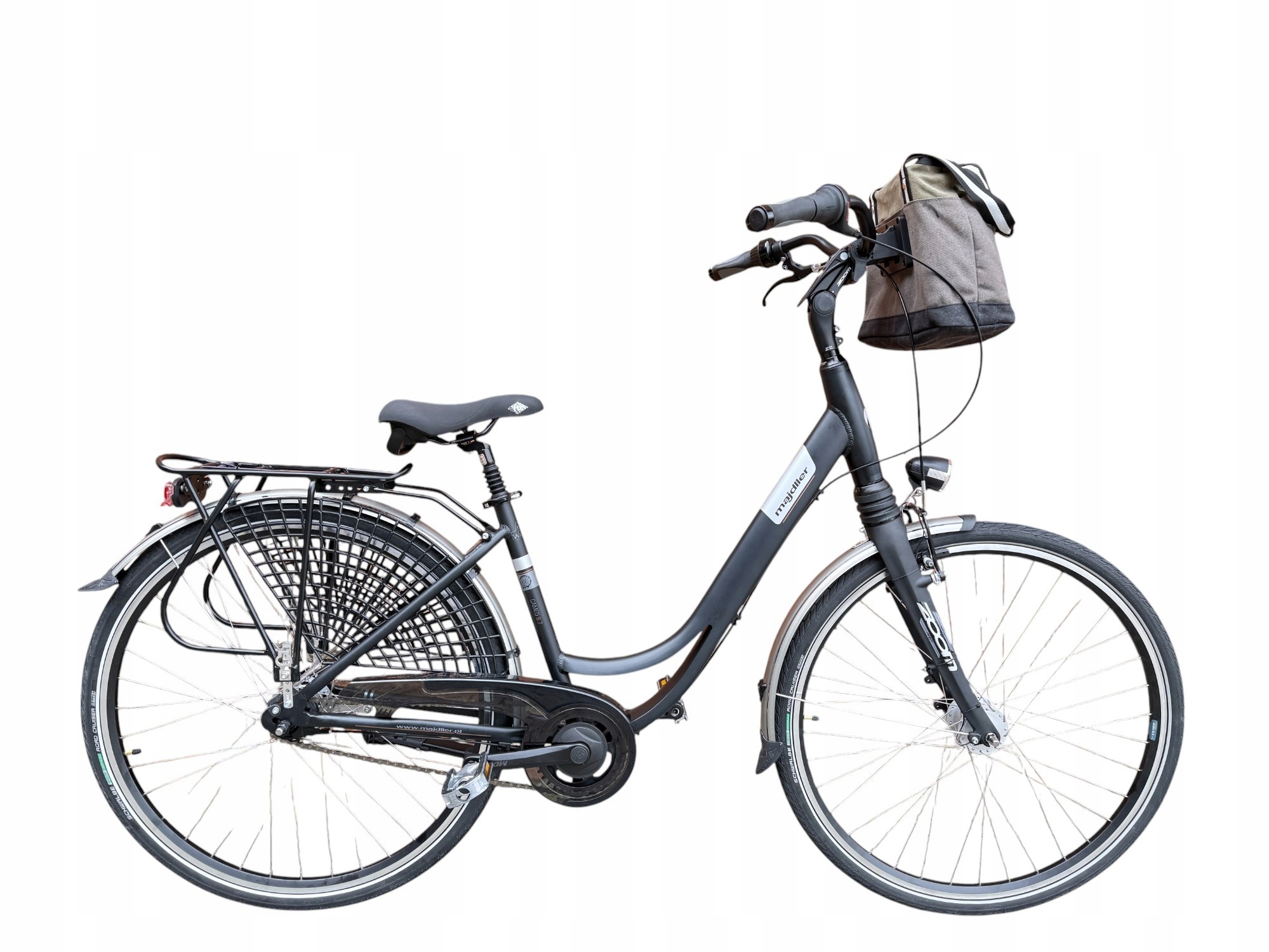 Rower miejski Majdller Cameo 8.7, Nexus 7, prądnica
