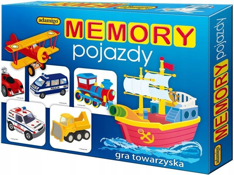 

Pojazdy Adamigo Memory 07257