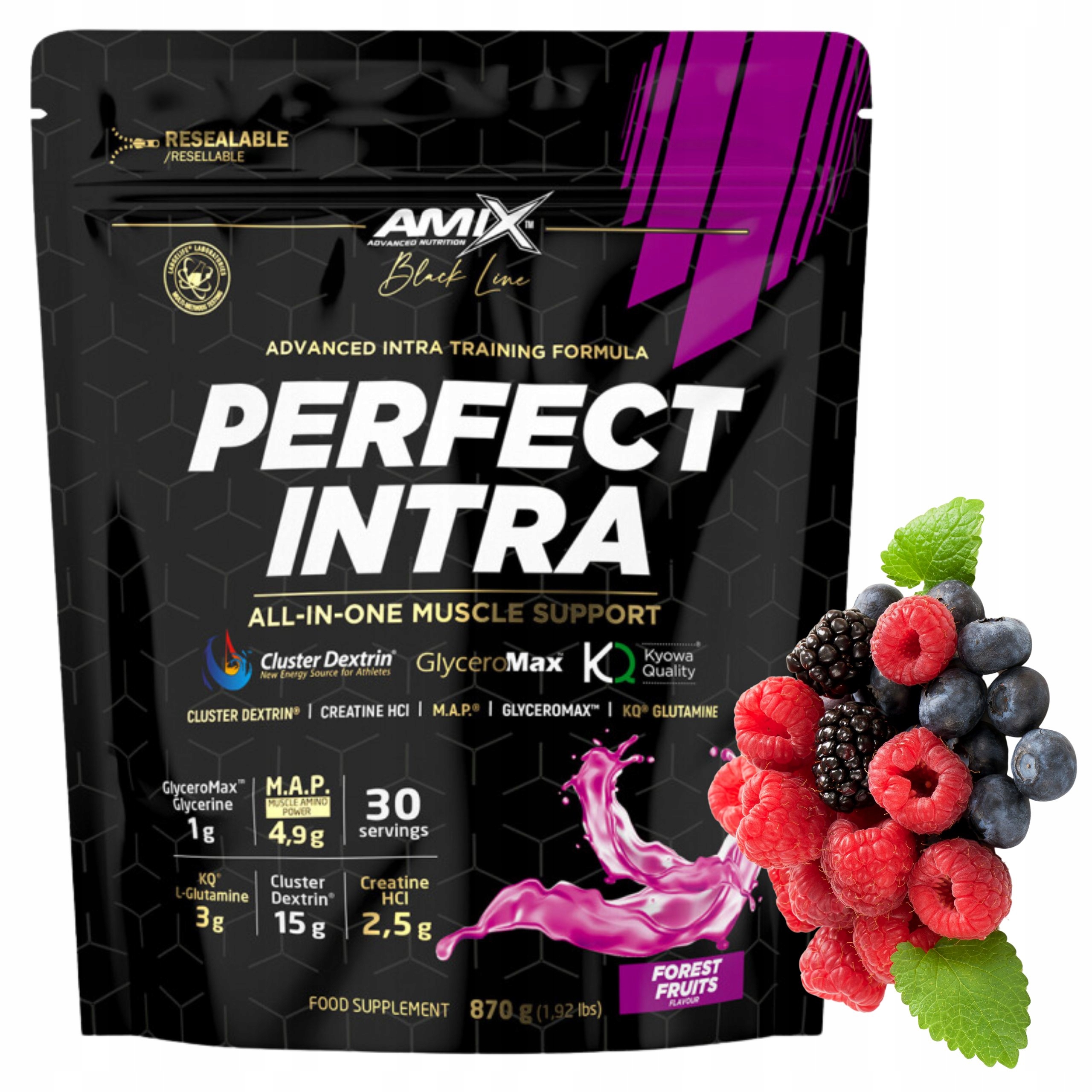 Doplněk pro regeneraci svalů Intra Workout Komplexní sacharidy 870 g