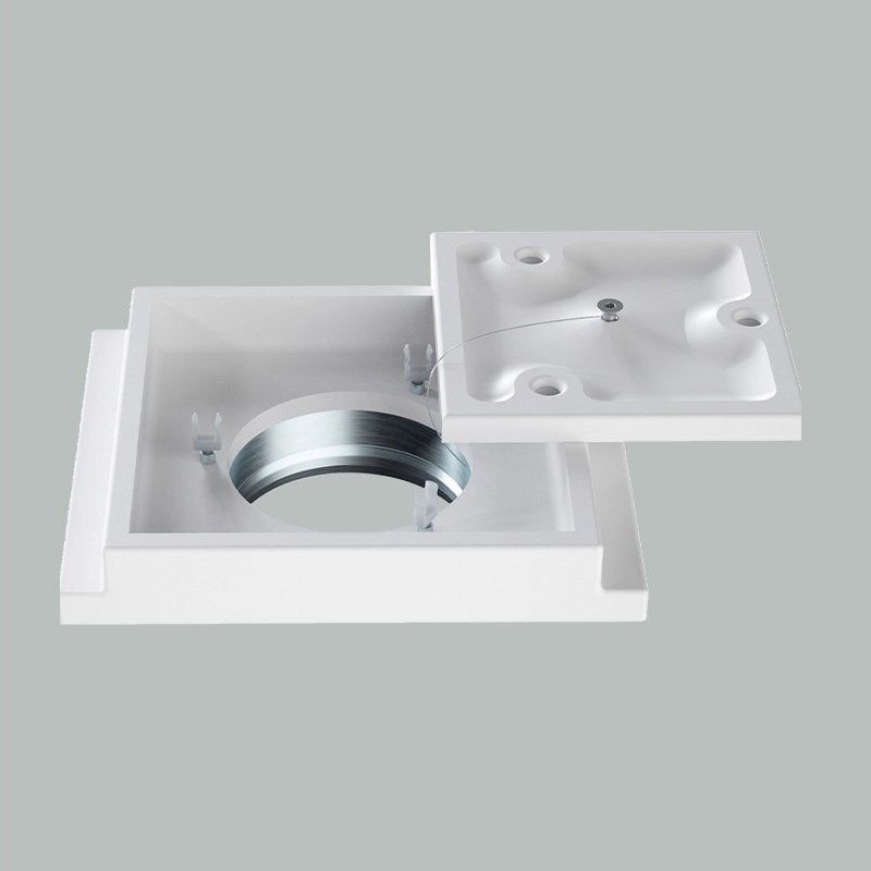 Nawiewnik gipsowy SQUARE fi 100 Marka inna