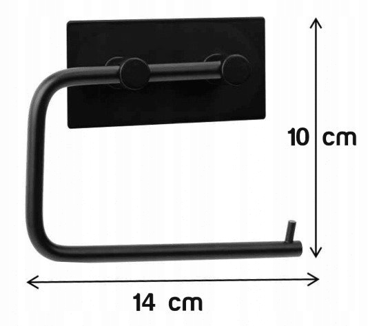 WIESZAK UCHWYT SAMOPRZYLEPNY NA PAPIER TOALETOWY 1 Marka Galicja