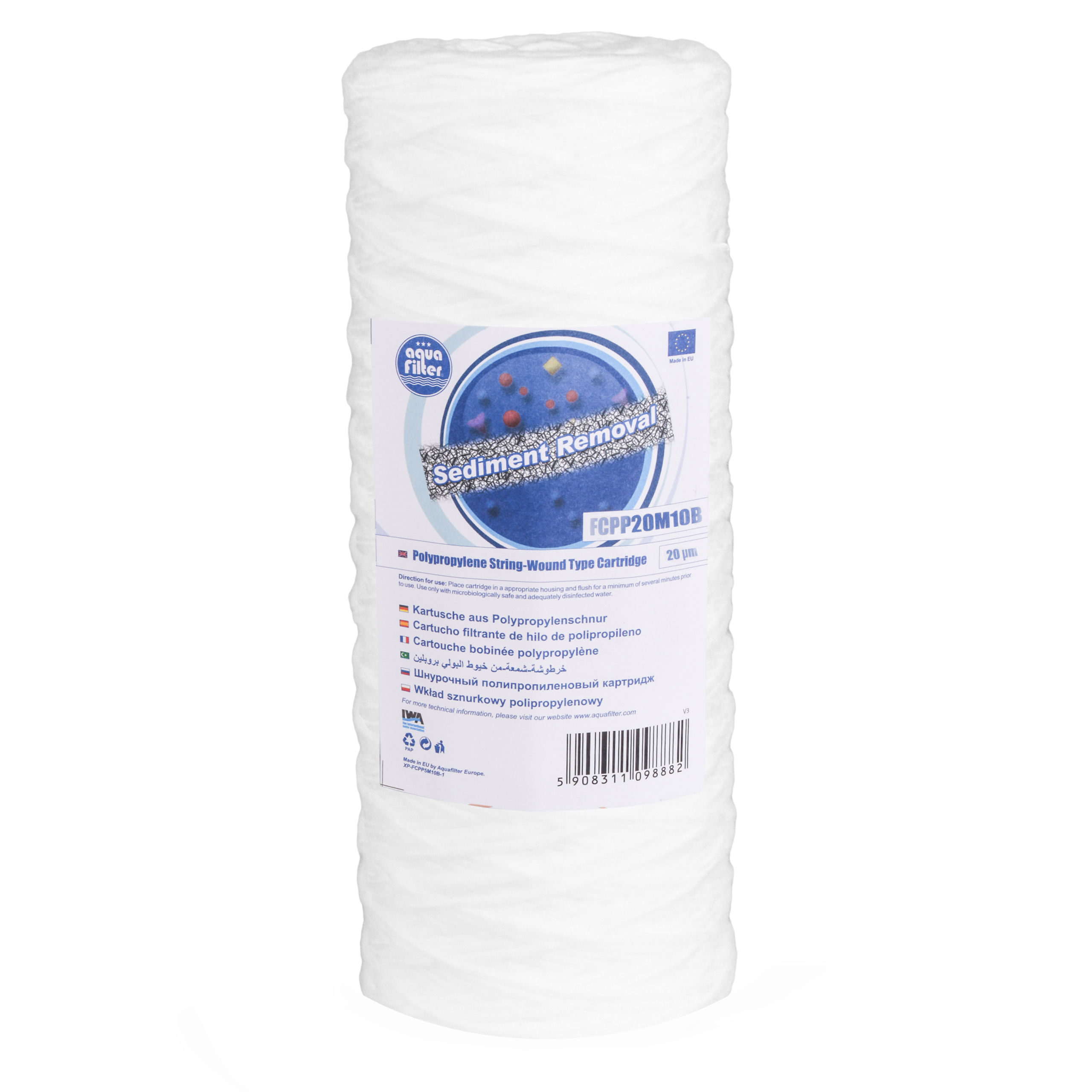 

FCPP20M10B Wkład Big Blue Sznurkowy 20 Micron