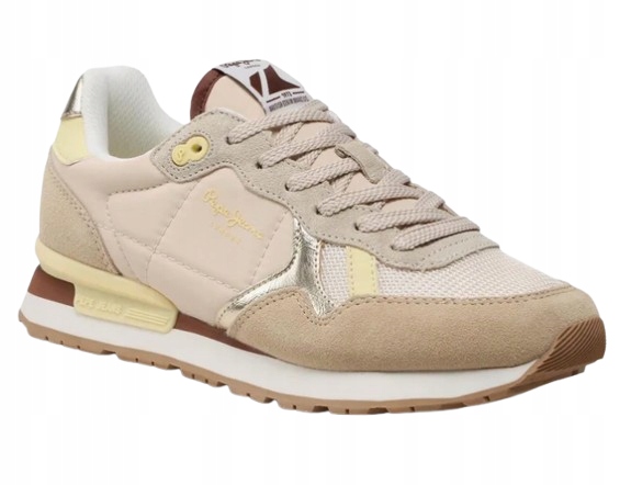 Pepe Jeans Brit Heritage Dámské Sportovní Boty S Kůží 40 Awf