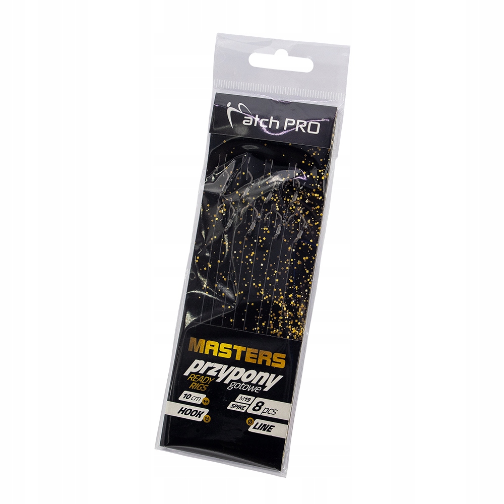 MatchPro Przypony Mf Masters Spike M19B Rozmiar 8 0,23 mm 10 cm 8 szt