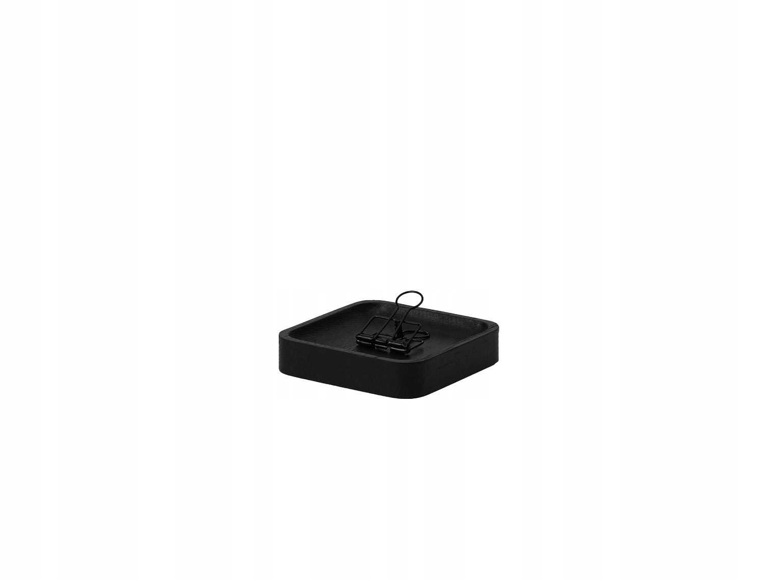 Oakywood Malý dřevěný podnos na psací stůl OakyBlocks černý