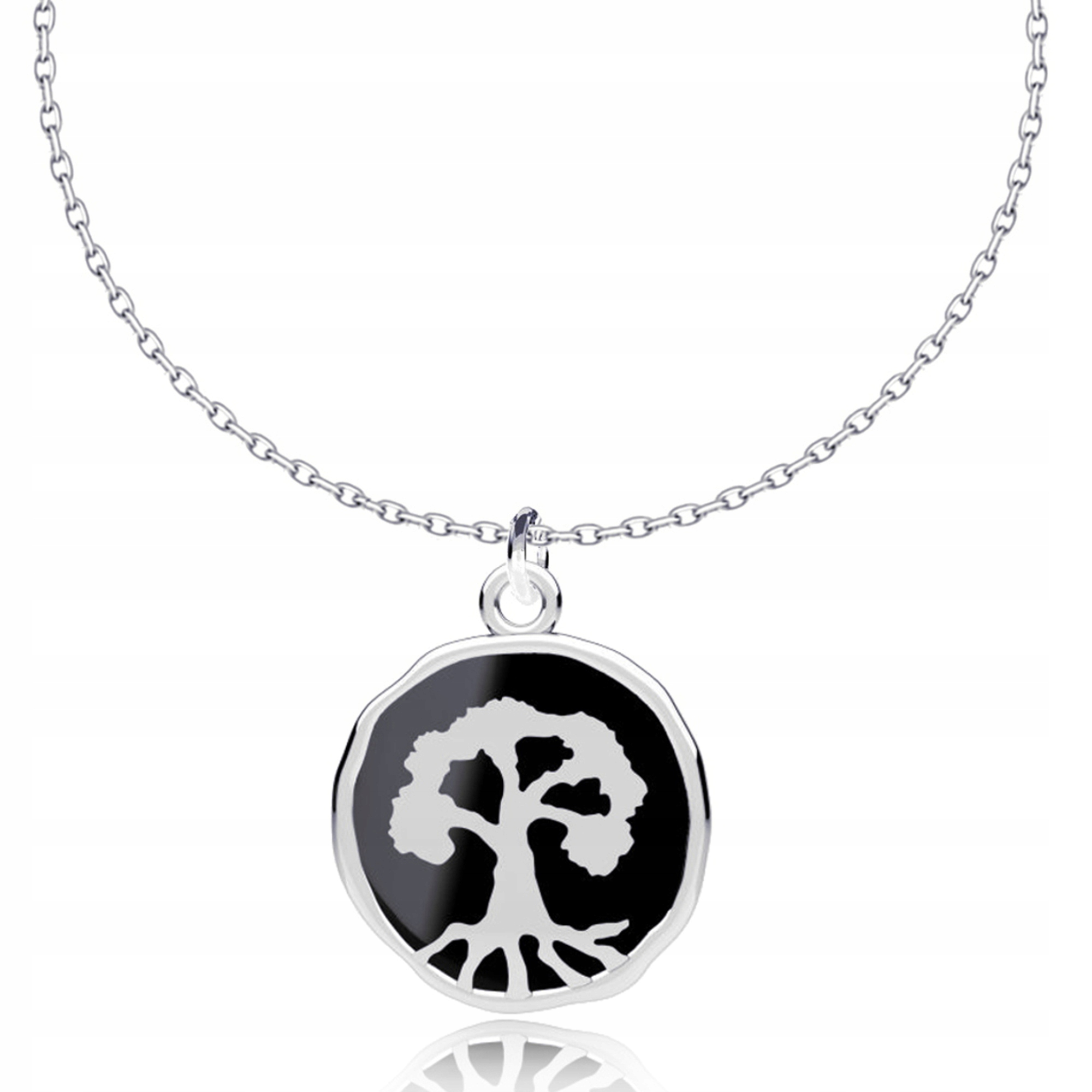 Yggdrasil Dřevo Světa Wiking Stříbrný náramek ankr stříbro 925