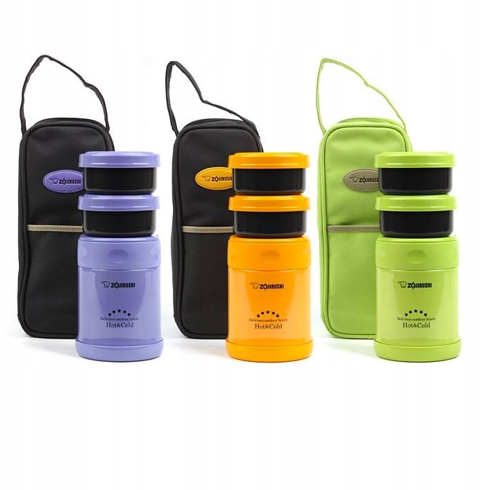 Termos na jedzenie zupę gorące dania japoński Zojirushi SW-EXE35-VC Cechy dodatkowe podwójne ścianki