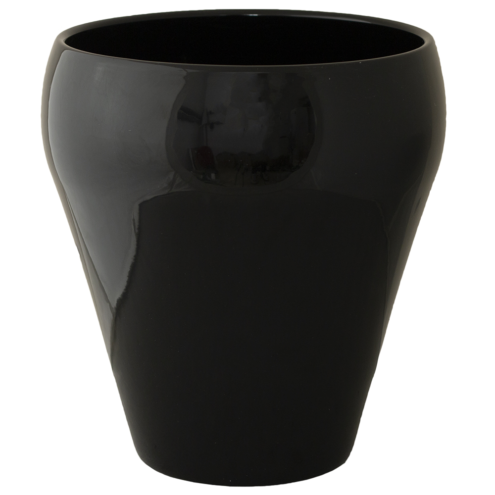 DONICZKA BELLA ceramiczna czarny połysk śr. 25cm